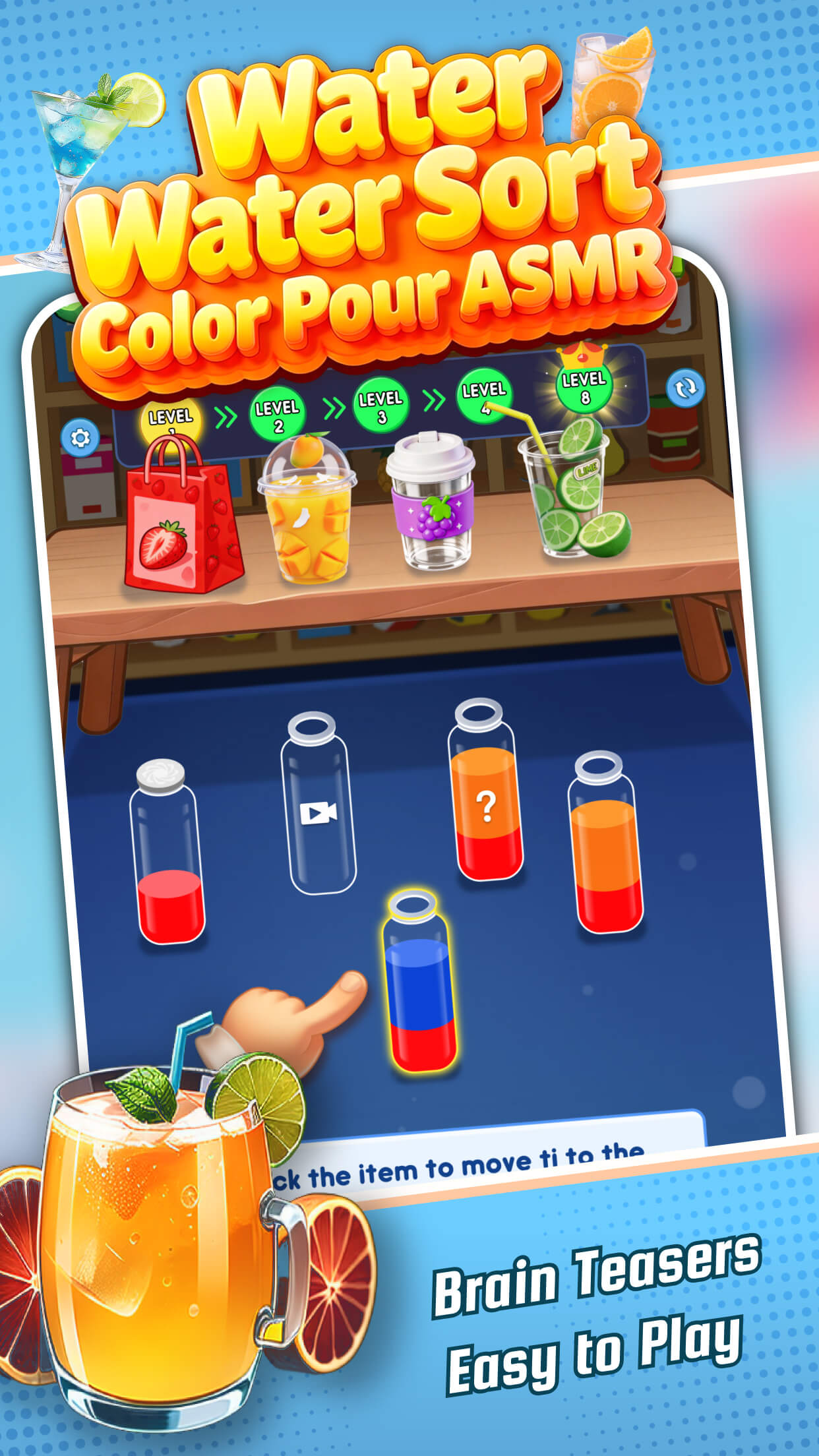 Water Water Sort ASMR promotional art